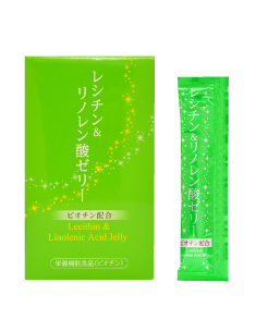 日本売れ筋 エヌエーシーのレシチン&リノレン酸ゼリー ビオチン配合